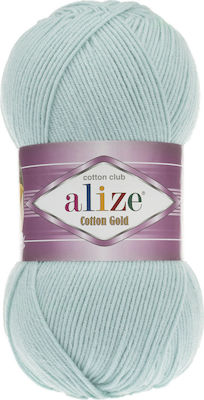 Alize Fir de tricotat Bumbac Cotton Gold 522 Mέντα 330m 100gr