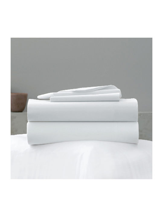 Go Smart Home Sheet King Size 260x280cm. P-1 White