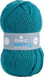 DMC Strickgarn Acrilyc Knitty 6 829 Πετρόλ 137m 137gr