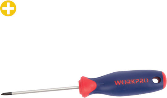 WorkPro Magnetic Screwdriver Cross with Length 75mm