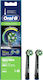Oral-B Cross Action CleanMaximiser Elektrische Zahnbürstenköpfe für elektrische Zahnbürste Schwarze Ausgabe Black 2Stück
