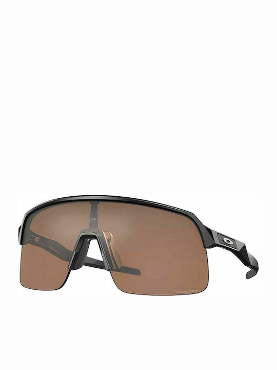 Oakley Sutro Lite Ανδρικά Γυαλιά Ηλίου με Μαύρο Κοκκάλινο Σκελετό και Καφέ Φακό OO9463-14