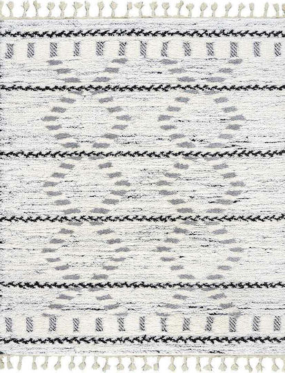 Madi Rung Σετ Μοντέρνα Χαλιά Κρεβατοκάμαρας Grey RUNG-BED SET 3τμχ