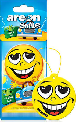 Areon Car Air Freshener Tab Pendand Smile Dry Fresh Air