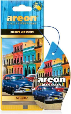 Areon Αρωματική Καρτέλα Κρεμαστή Αυτοκινήτου Mon Si Cuba