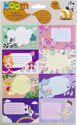 Boom 015-G Notebook Etiketten 16 Stück Boom 015-G Notebook Etiketten 16 Stück