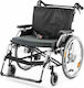 Meyra Eurochair XXL 1760 Meyra Rollstuhl Licht Typ mit Einfacher Rücke 58cm