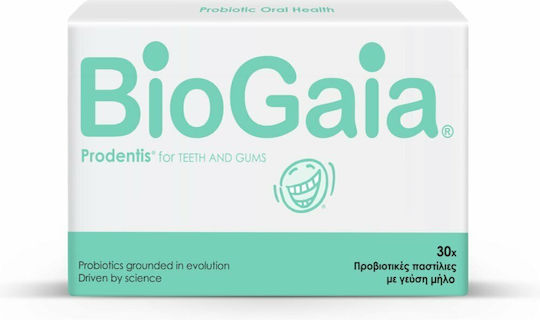 BioGaia Prodentis 30包 Prodentis pentru gingii si dinti, menta, 30 pastile probiotice