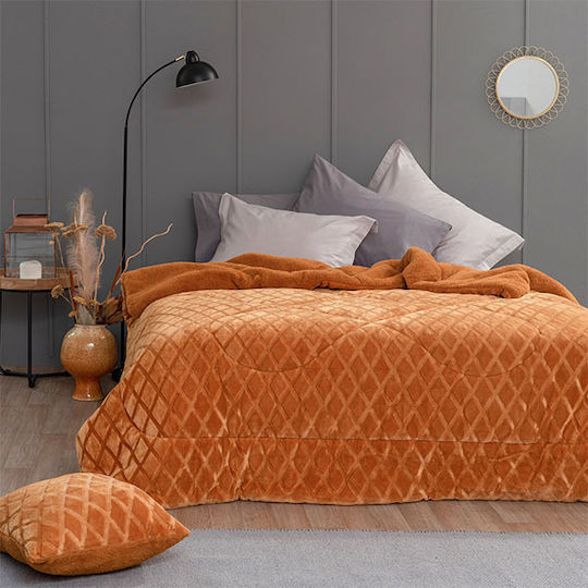 Palamaiki Duvet Cover Single 160x240cm Nadine Gold 280 GSMGsm
