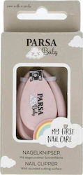 Parsa Baby Nail Clipper Pink 1pcs