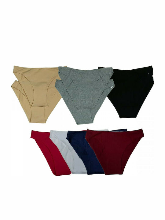 36636 Βαμβακερά Γυναικεία Slip MultiPack