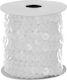 Atmosphera Christmas Ribbon White 1000cm 1pc