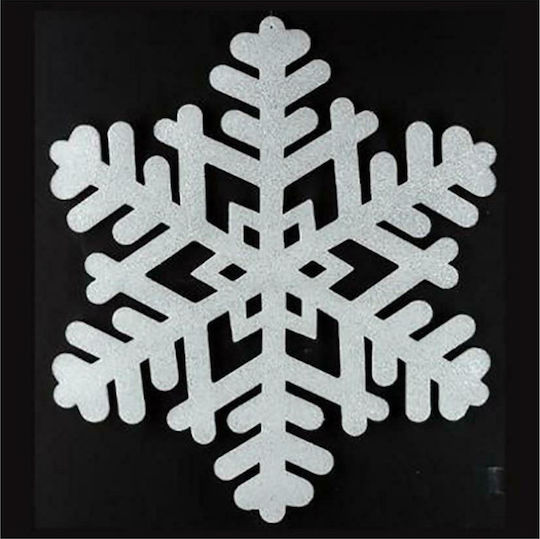 Atmosphera Christmas Figure Snowflake White 60x60cm Snowflake