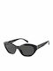 Emporio Armani Women's Sunglasses with Black Plastic Frame and Black Lens EA4172 501787