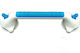 Herdegen Fit Easy Bathroom Grab Bar for Persons with Disabilities 40cm Blue