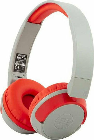 Maxell BT400 Безжични / Жични On Ear Слушалки с 10 часа Работа Gray / Red