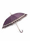 Benzi Regenschirm mit Gehstock Lila