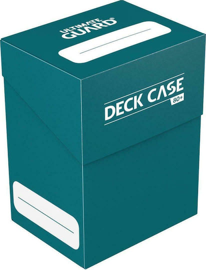 Ultimate Guard 80+ Standard Size Petrol Blue Deck Box Standard Size Blue