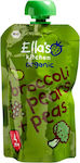 Ella's Kitchen Borcan pentru alimente pentru copii Broccoli, Pears & Peas pentru 4m+ 120gr