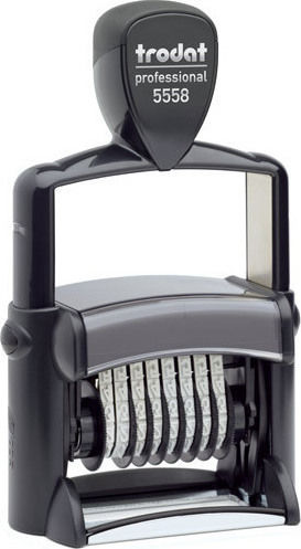 Trodat Professional 5558 Rechtecke Stempel "Nummer"