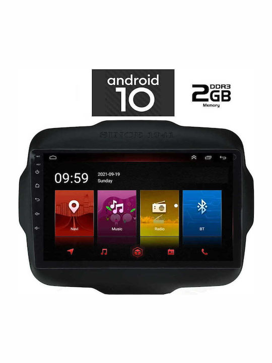 Lenovo Car-Audiosystem für Audi A7 Jeep Rebell 2014> (Bluetooth/USB/AUX/WiFi/GPS) mit Touchscreen 9" IQ-AN X4806_GPS