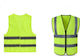 Winger Fluo Arbeitsweste mit reflektierenden Bändern Gelb 39201014