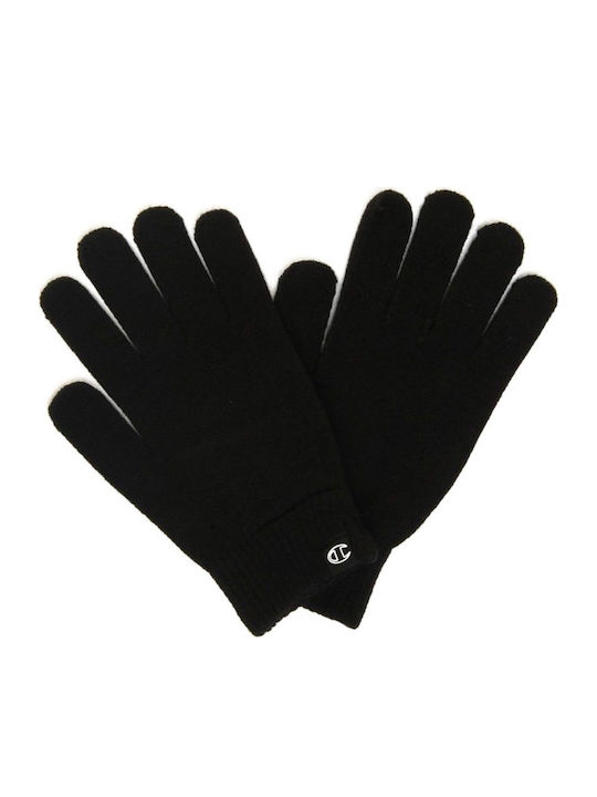 Champion Μαύρα Ανδρικά Πλεκτά Γάντια