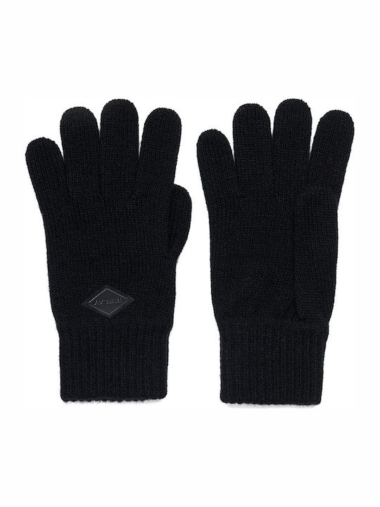 Replay Μαύρα Ανδρικά Πλεκτά Γάντια