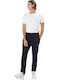 Sweatpants with Elastic Navy Blue