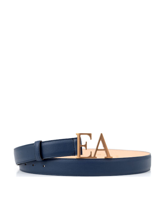 Emporio Armani Δερμάτινη Γυναικεία Ζώνη σε Μπλε...