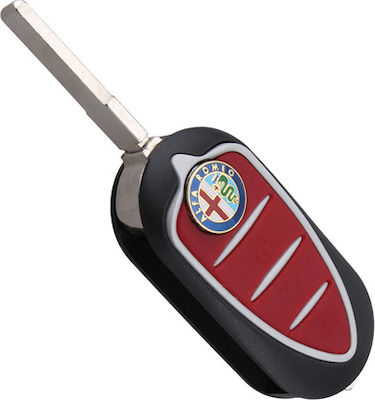 Κέλυφος Κλειδιού Αυτοκινήτου Αναδιπλούμενο για Alfa Romeo MiTo, Giulietta με 3 Κουμπιά