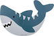 Stephen Joseph Kids Wall Light Led Wooden Shark