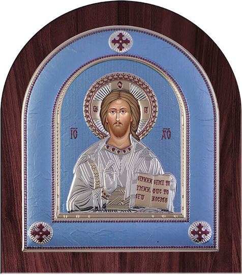 Slevori Imaginea Iisus Hristos Argint 8.8x10cm