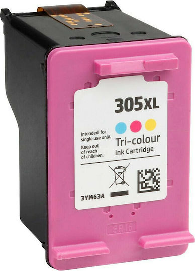 VS Συμβατό Μελάνι Εκτυπωτή InkJet HP 305XL 3YM63AE 375 Σελίδων Πολλαπλό (Color)