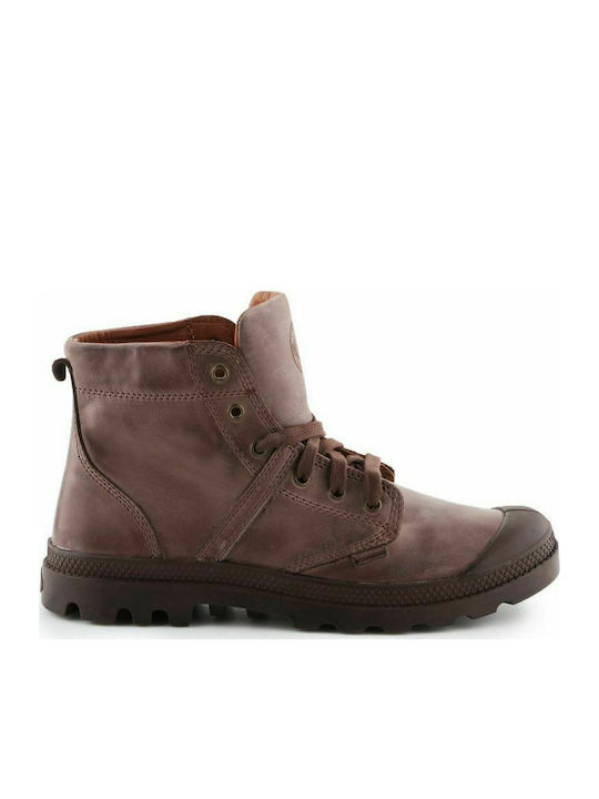 Pallabrouse Lea 2 Piele Ghete pentru femei Maro