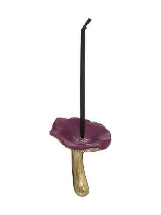 Hängendes Pilz Weihnachtsbaumschmuck Lila 7,3cm