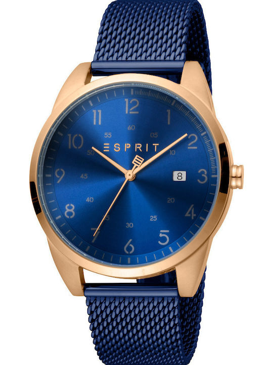 Esprit Ρολόι με Μεταλλικό Μπρασελέ