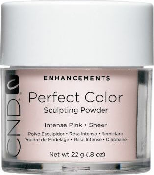 CND Σκόνη Ακρυλικού Intense Pink Clear Διάφανη 22gr 03710