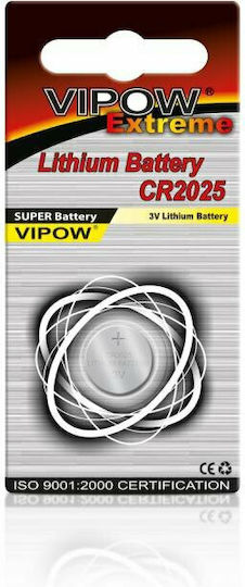 Vipow Extreme Батерия Литий За часовници CR2025 3V 1бр