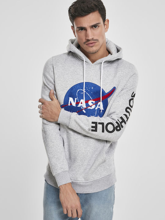 Southpole NASA Insignia Logo Hoody Γκρι