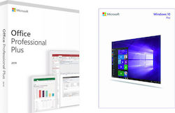 Microsoft Windows 10 Pro 32/64-bit + Office Professional Plus 2019 1 Licence