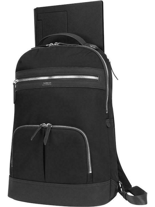 Targus Newport Αδιάβροχη Τσάντα Πλάτης για Laptop 15" σε Μαύρο χρώμα