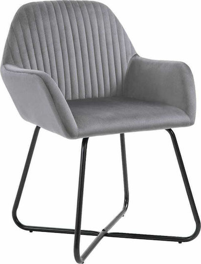 Stühle Speisesaal Gray 6Stück 61x61x84cm