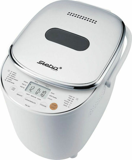 Steba BM 3 Αρτοπαρασκευαστής 540W Χωρητικότητας 750gr με 12 Προγράμματα