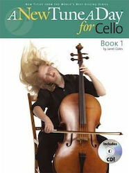 Boston New Tune a Day Cello Μέθοδος Εκμάθησης για Τσέλο Book 1 + CD