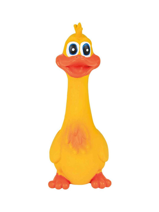 Trixie Duck Παιχνίδι Σκύλου από Καουτσούκ με Ήχο Small 20εκ. Κίτρινο 1τμχ