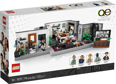 LEGO® Creator: Queer Eye - The Fab 5 Loft (10291)
