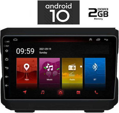 Lenovo Car-Audiosystem für Audi A7 Jeep Cherokee / Patriot / Kompass 2007-2014 (Bluetooth/USB/AUX/WiFi/GPS) mit Touchscreen 9" IQ-AN X4812_GPS