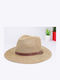 Brims and Trims 7166 Frauen Rattangeflecht Hut Panama Beige