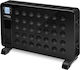 Trotec TCH 2311 E 1410000551 Convector Heater Floor 2300W with Electronic Thermostat 60x38cm Black
